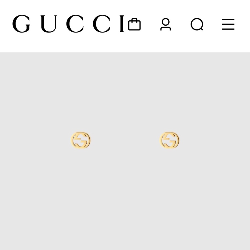 18k Gold Gucci earrings - Picture 5 of 11